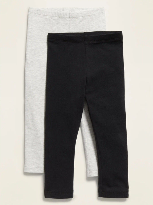 2-Pack Full-Length Leggings for Toddler Girls