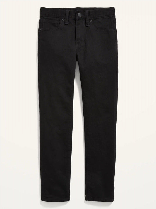 Built-In Flex Black Skinny Jeans For Boys