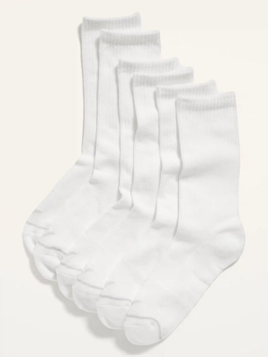 Athletic Crew Socks 3-Pack for Women