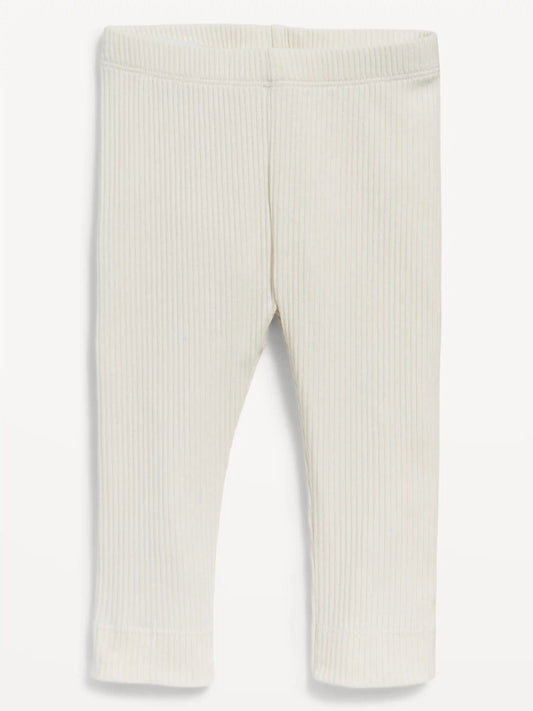 Unisex Rib-Knit Leggings for Baby
