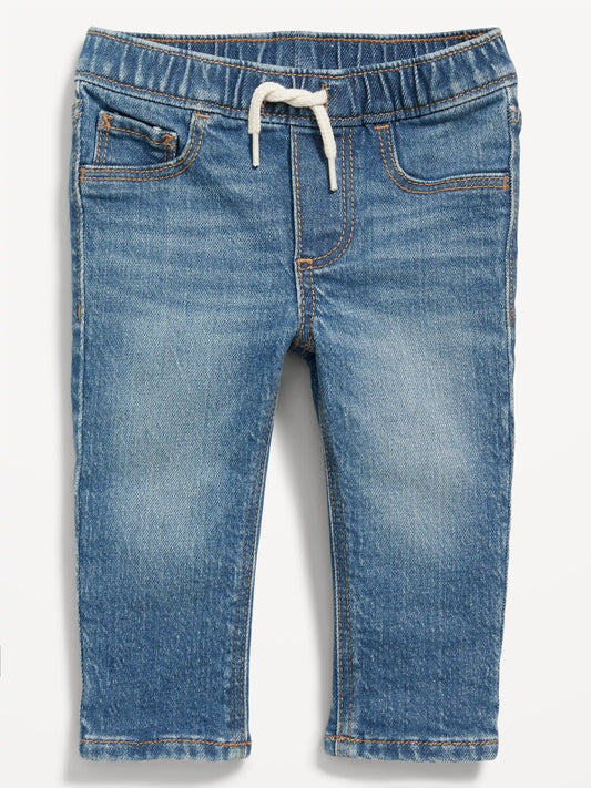Unisex 360° Stretch Pull-On Skinny Jeans for Baby