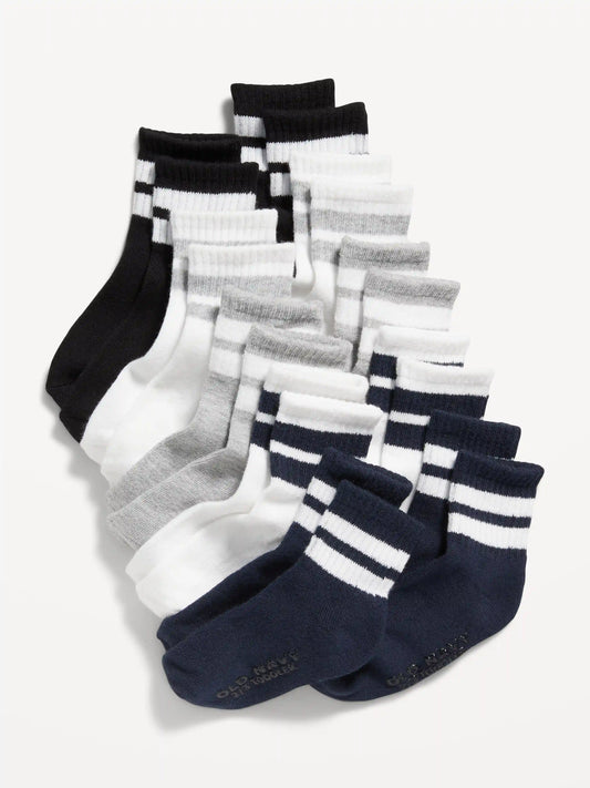 Crew Socks 10-Pack for Toddler & Baby