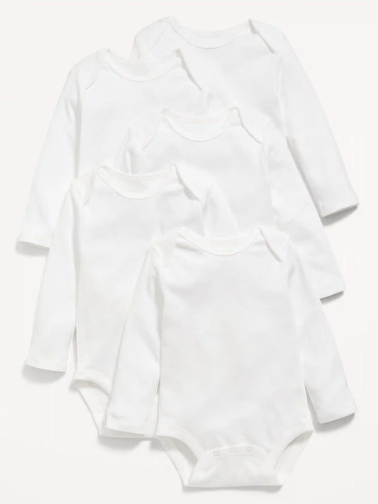 Unisex Bodysuit 5-Pack for Baby