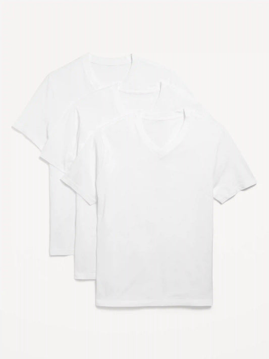 Soft-Washed V-Neck T-Shirt 3-Pack