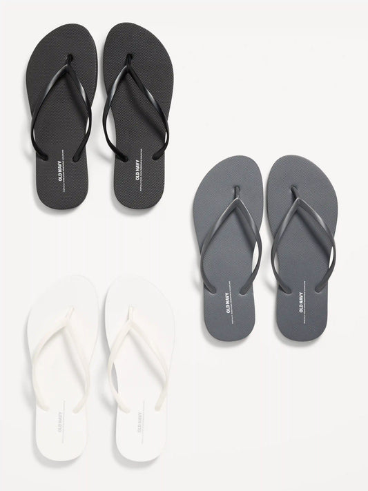 Flip-Flop Sandals 3-Pack (Partially Plant-Based)