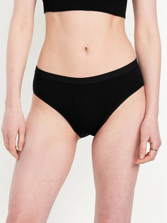 High-Waisted Everyday Cotton Underwear 6-Pack
