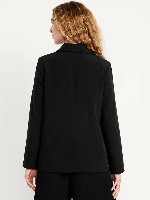 Classic Double-Weave Blazer