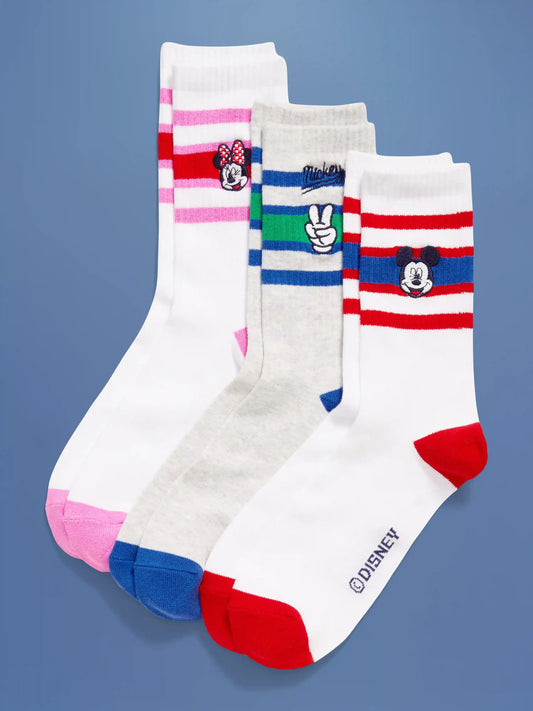 Old Navy x Disney© 3-Pack Crew Socks