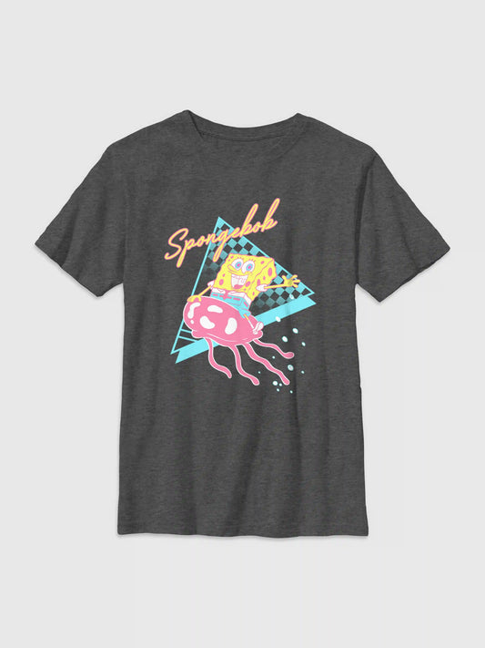 WWE Chrome Logo Gender-Neutral Graphic T-Shirt for Kids