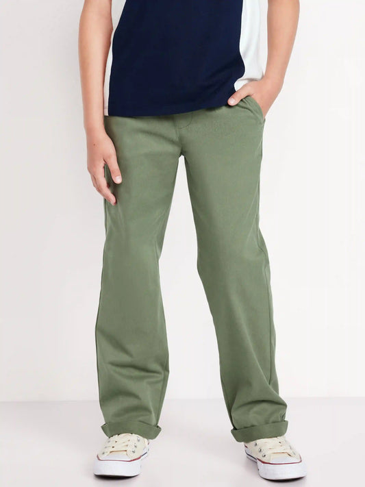 WOW Straight Leg Pull On Pants for Boys
