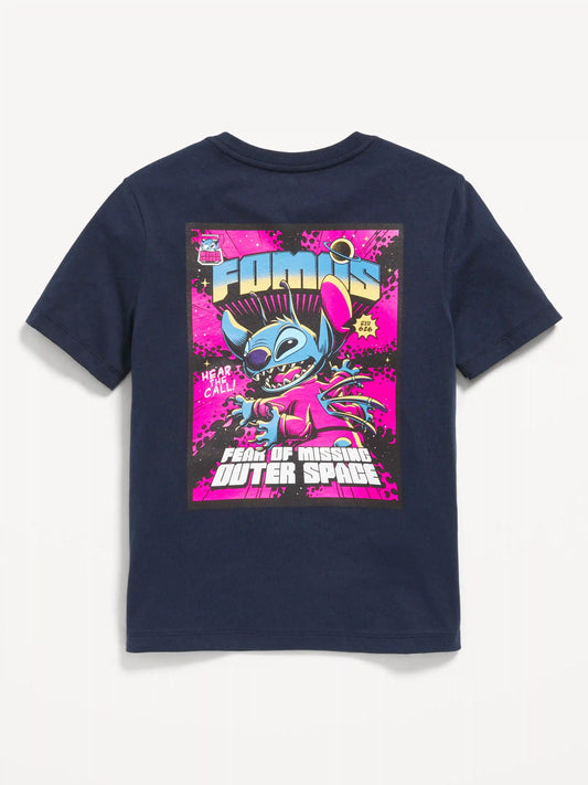 Disney© Lilo & Stitch Gender-Neutral Graphic T-Shirt for Kids
