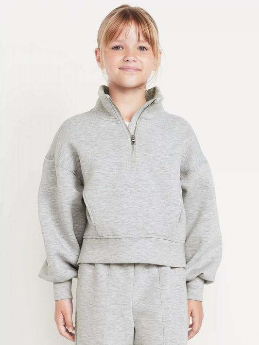 Bounce Fleece Half-Zip Pullover Sweatshirt for Girls