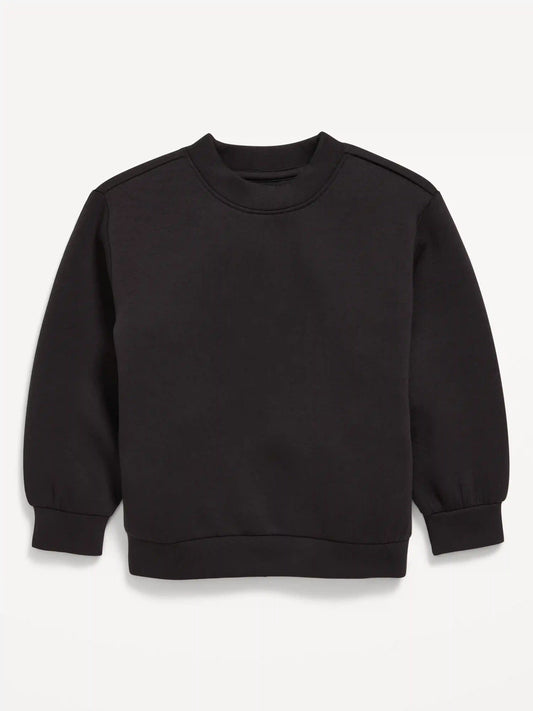 Oversized Bounce Fleece Crew-Neck Sweatshirt for Toddler Boys