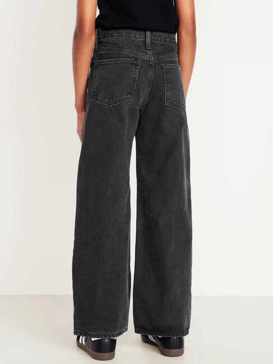 Baggy Straight-Leg Jeans for Girls