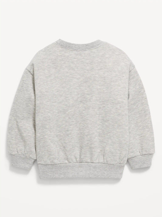Logo Graphic Sweatshirt for Toddler Girls