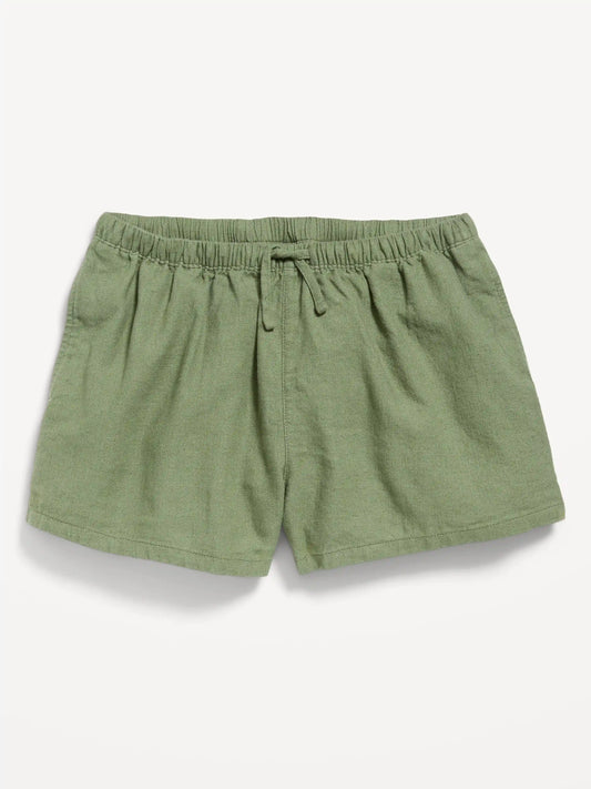 Drawstring Jean Shorts for Girls