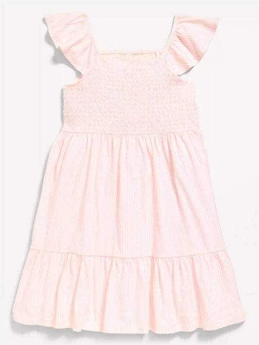 Fit and Flare Smocked Dress for Girls