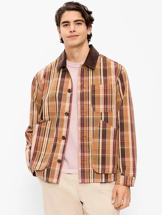 Loose Canvas Workwear Jacket