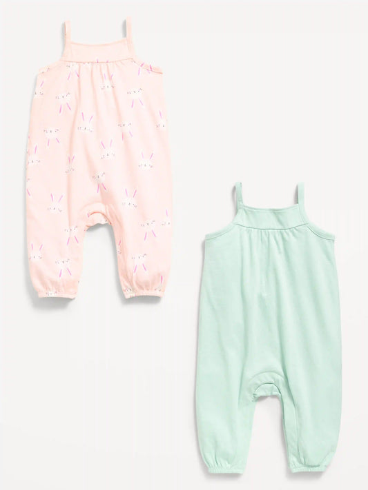 Sleeveless Jumpsuit 2-Pack for Baby