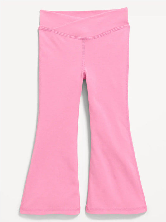 PowerChill Crossover Flared Leggings for Toddler Girls