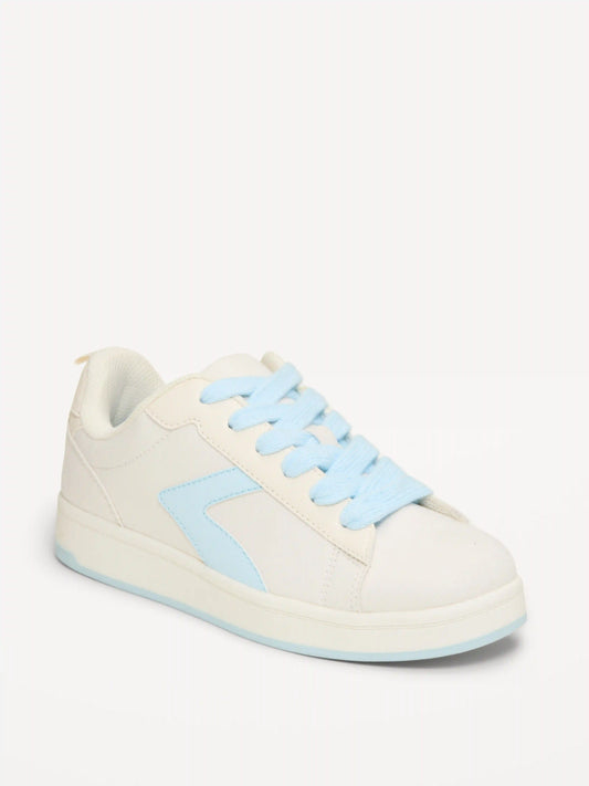 Faux-Suede Lace-Up Sneakers for Girls