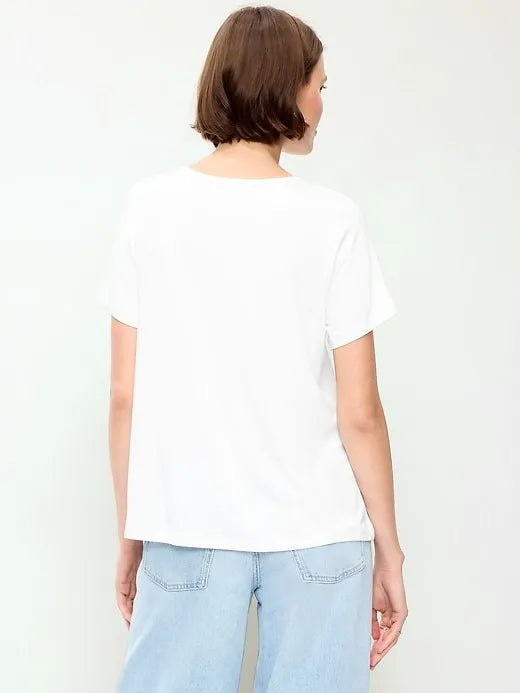 Luxe Crew-Neck T-Shirt