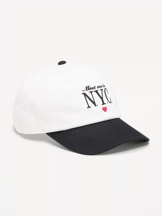 Graphic Baseball Hat for Women