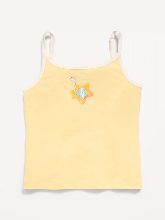 Fitted Graphic Cami for Girls