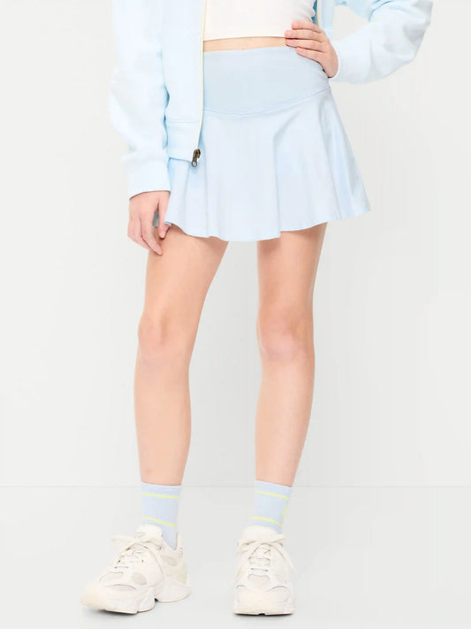 High-Waisted Skort for Girls