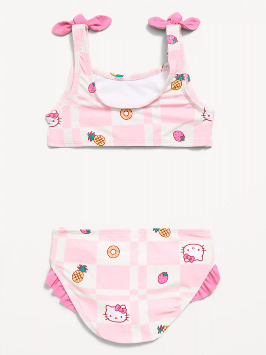 Hello Kitty® Tankini Swim Set for Toddler Girls