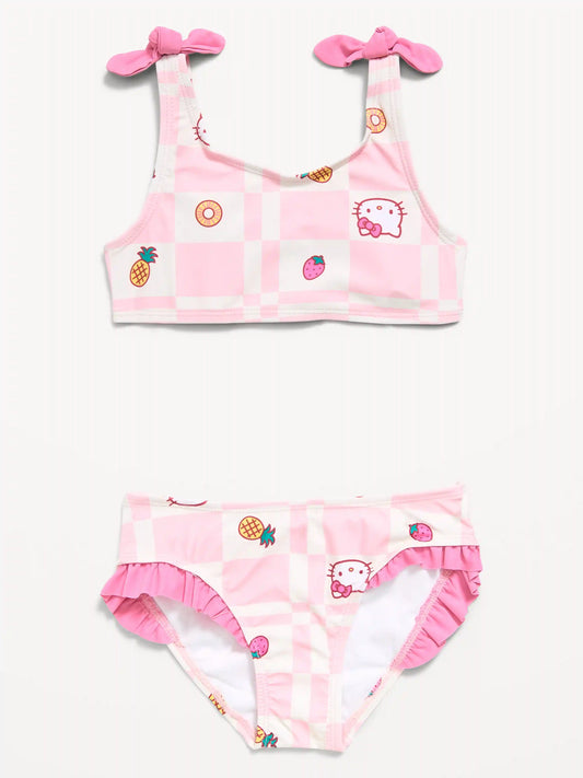 Hello Kitty® Tankini Swim Set for Toddler Girls