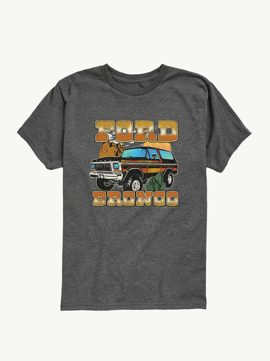 Ford Bronco Desert Short Sleeve Graphic T-Shirt For Toddler