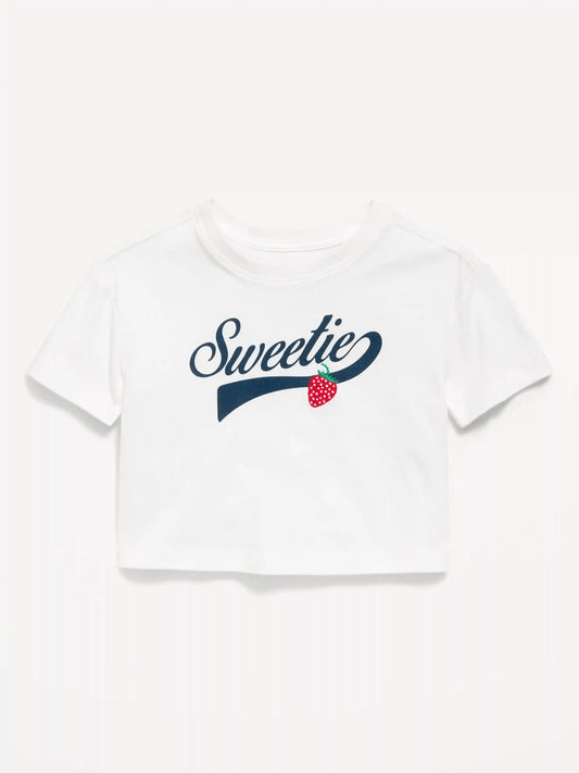 Short-Sleeve Boxy Graphic T-Shirt for Toddler Girls