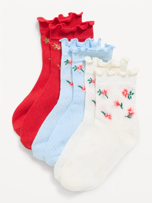 Crew Socks 3-Pack for Toddler & Baby