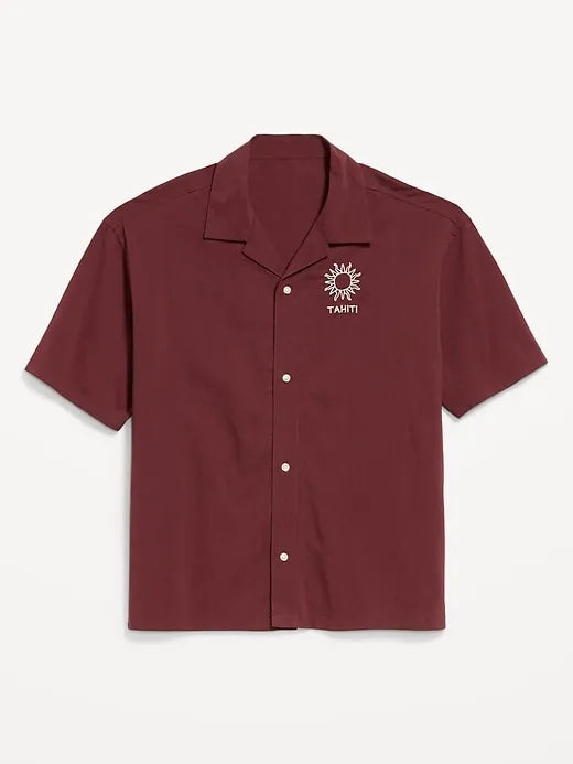 Short-Sleeve Heavyweight Graphic Shirt