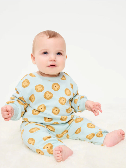 Printed Crew-Neck Sweatshirt for Baby