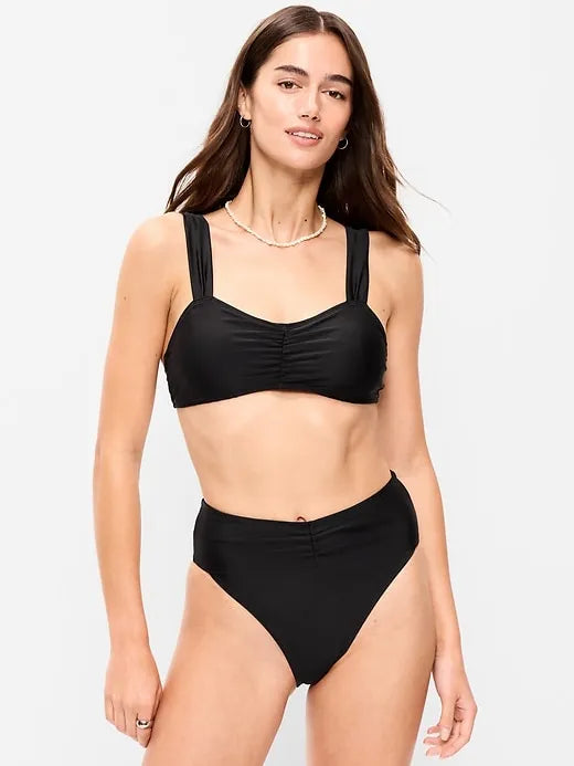 Cinched Swim Top