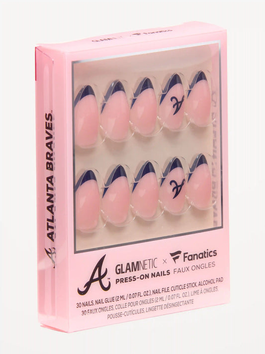 Glamnetic x Fanatics Atlanta Braves Press-On Nail Kit