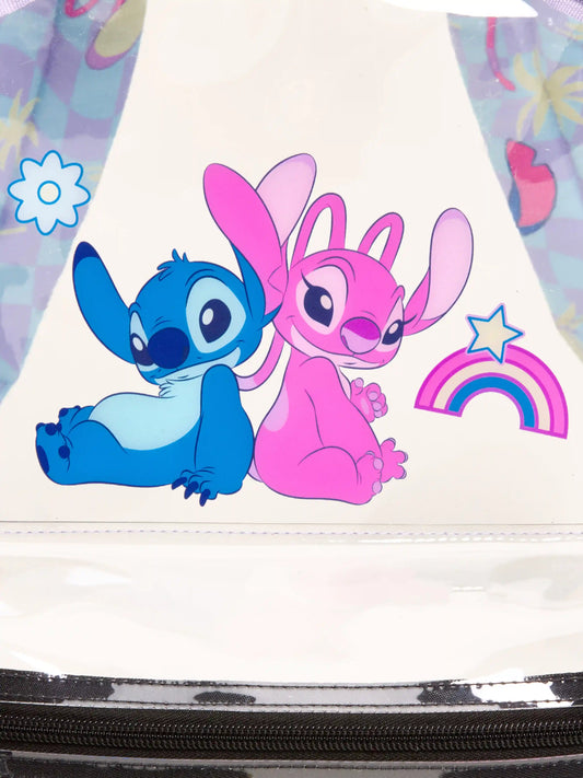 Disney© Stitch and Angel Clear Backpack for Girls