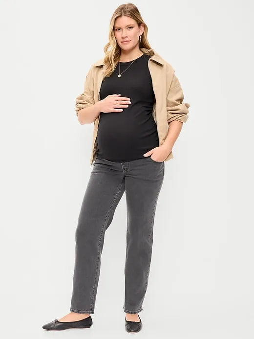 Maternity Full-Panel OG Loose Jeans