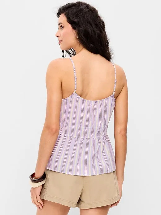 Fitted Smocked Tank Top