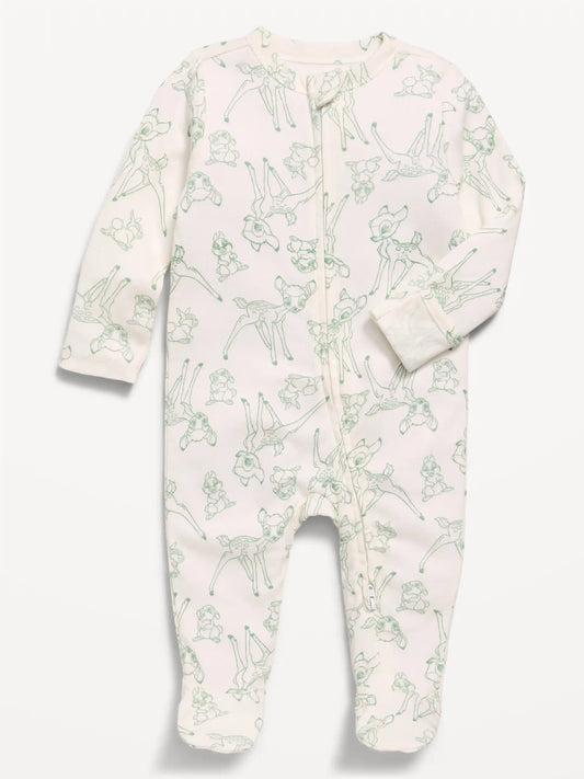 Disney© 2-Way-Zip Sleep & Play Footed One-Piece for Baby