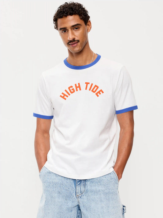 Graphic Ringer T-Shirt