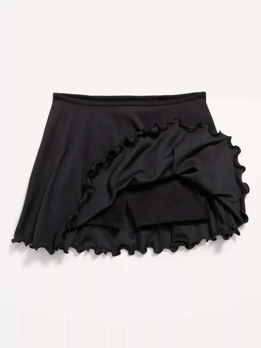 High-Waisted StudioSmooth Ruffled Skort for Girls