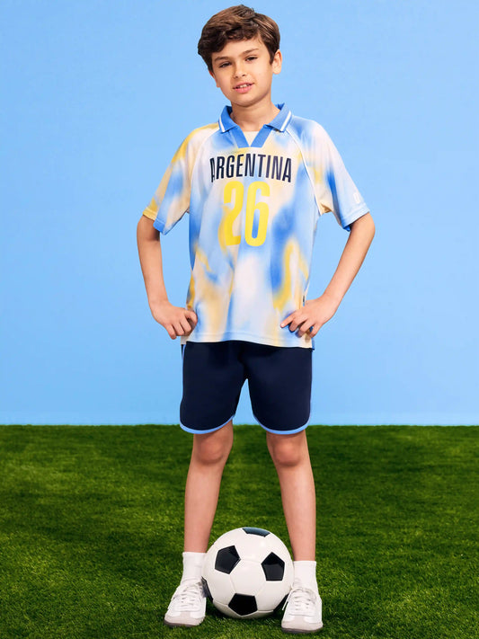 FIFA World Cup 26™ Canada Lifestyle Collared Jersey T-Shirt for Kids