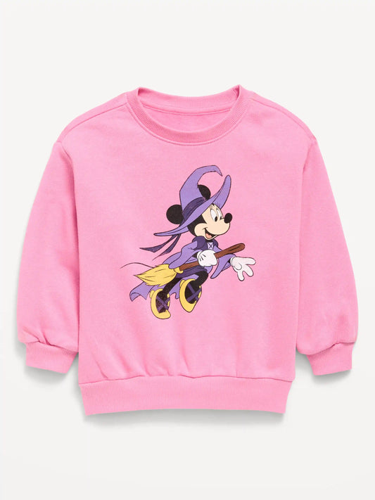 Disney© Minnie Mouse Graphic Sweatshirt for Toddler Girls