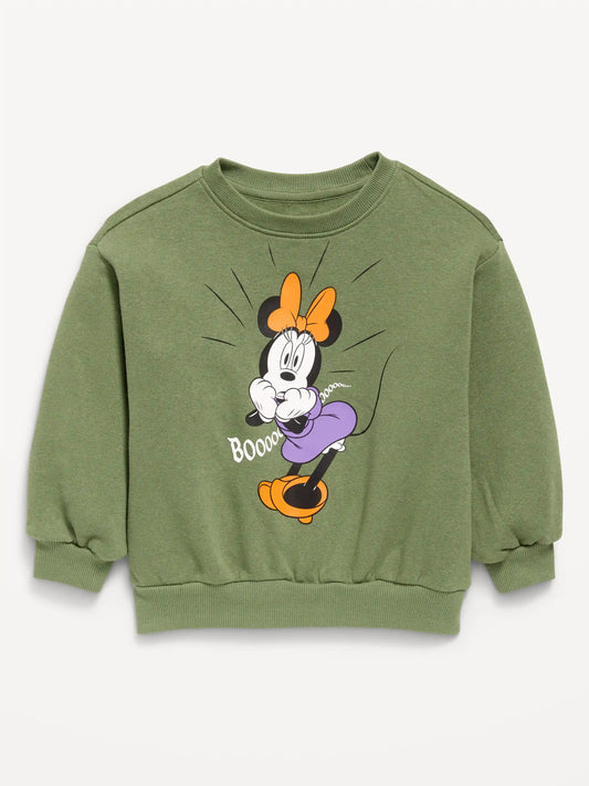 Disney© Minnie Mouse Graphic Sweatshirt for Toddler Girls