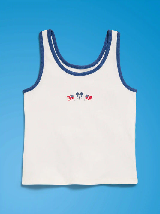 Old Navy x Disney Mickey Mouse Fitted Tank Top for Girls