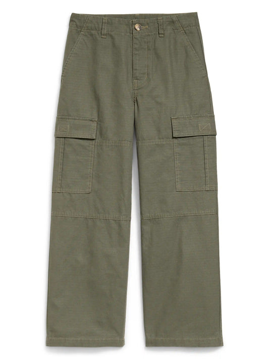 Baggy Cargo Ripstop Pants for Boys
