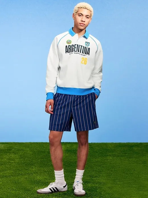 FIFA World Cup 26™ Brazil Dynamic Fleece Collared Graphic Sweatshirt for Men
